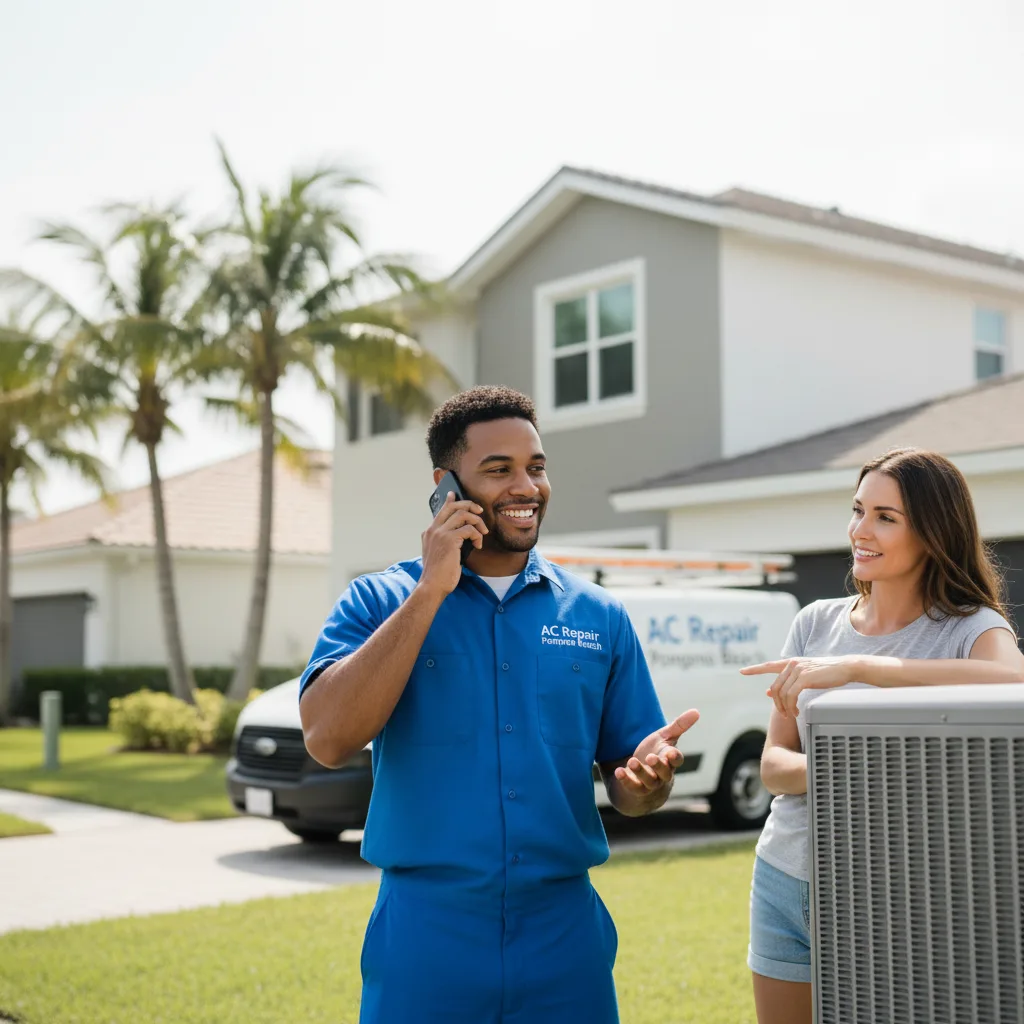 AC Repair Pompano Beach customer support in Little River